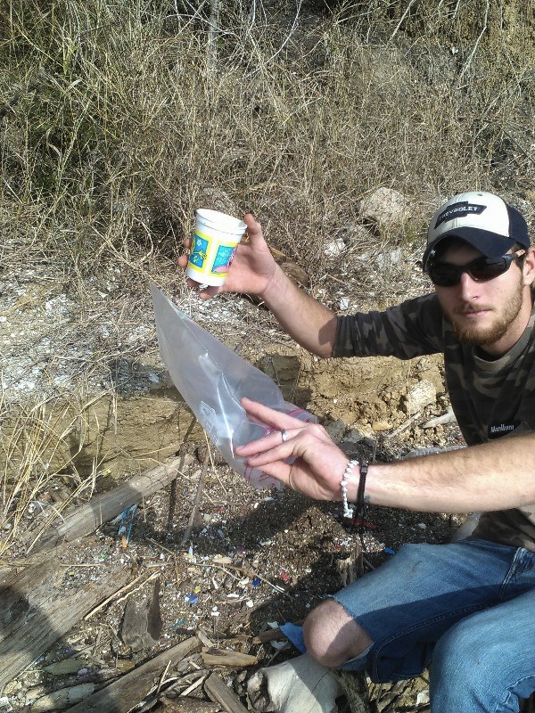 Waterkeeper starts collecting pellets in Lavaca bay and Cox Creek